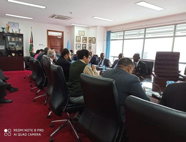 High Level Meeting with Govt. Officials at Africa